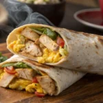 chicken breakfast burrito
