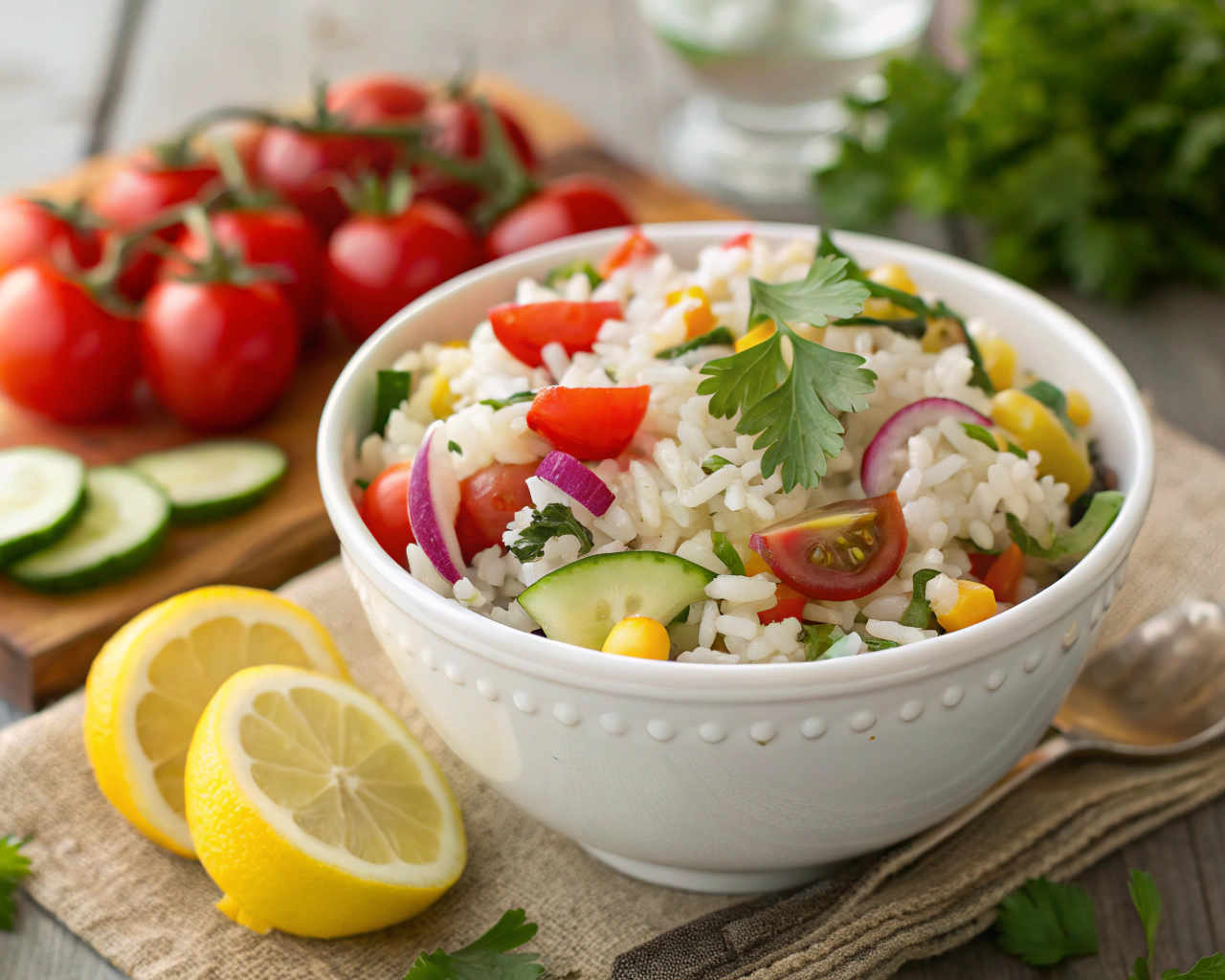 rice salad 2 Rice Salad: A Colorful, Flavor-Packed Dish for Any Occasion