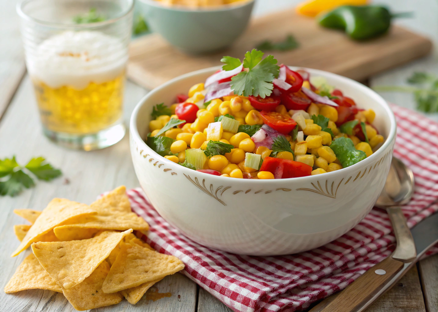 Refreshing and Crunchy Fritos Corn Salad Recipe Refreshing and Crunchy Fritos Corn Salad Recipe: A Perfect Easy Potluck Favorite