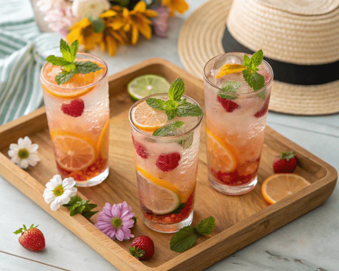 Summer Drink Presentation Ideas Fresh Drinks Summer: Refreshing Recipes to Beat the Heat