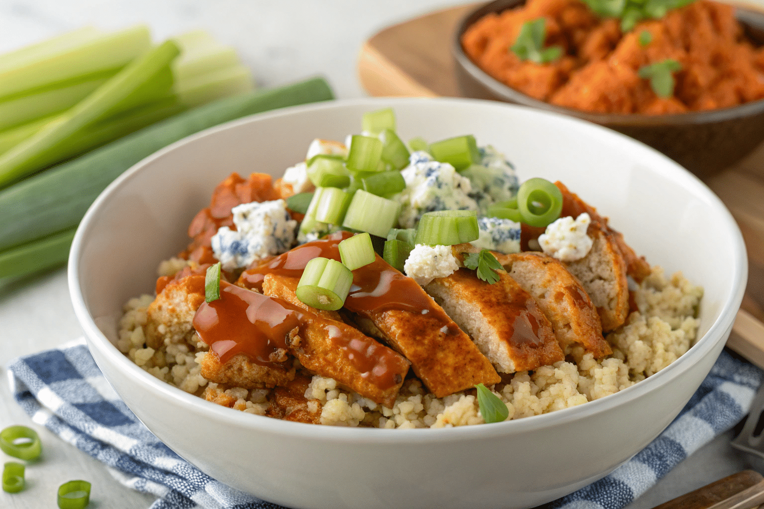 buffalo chicken bowls Buffalo Chicken Bowls: A Bold, Flavor-Packed Meal for Any Day
