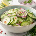 cucumber and onion salad Refreshing and Crisp: Cucumber and Onion Salad Recipe