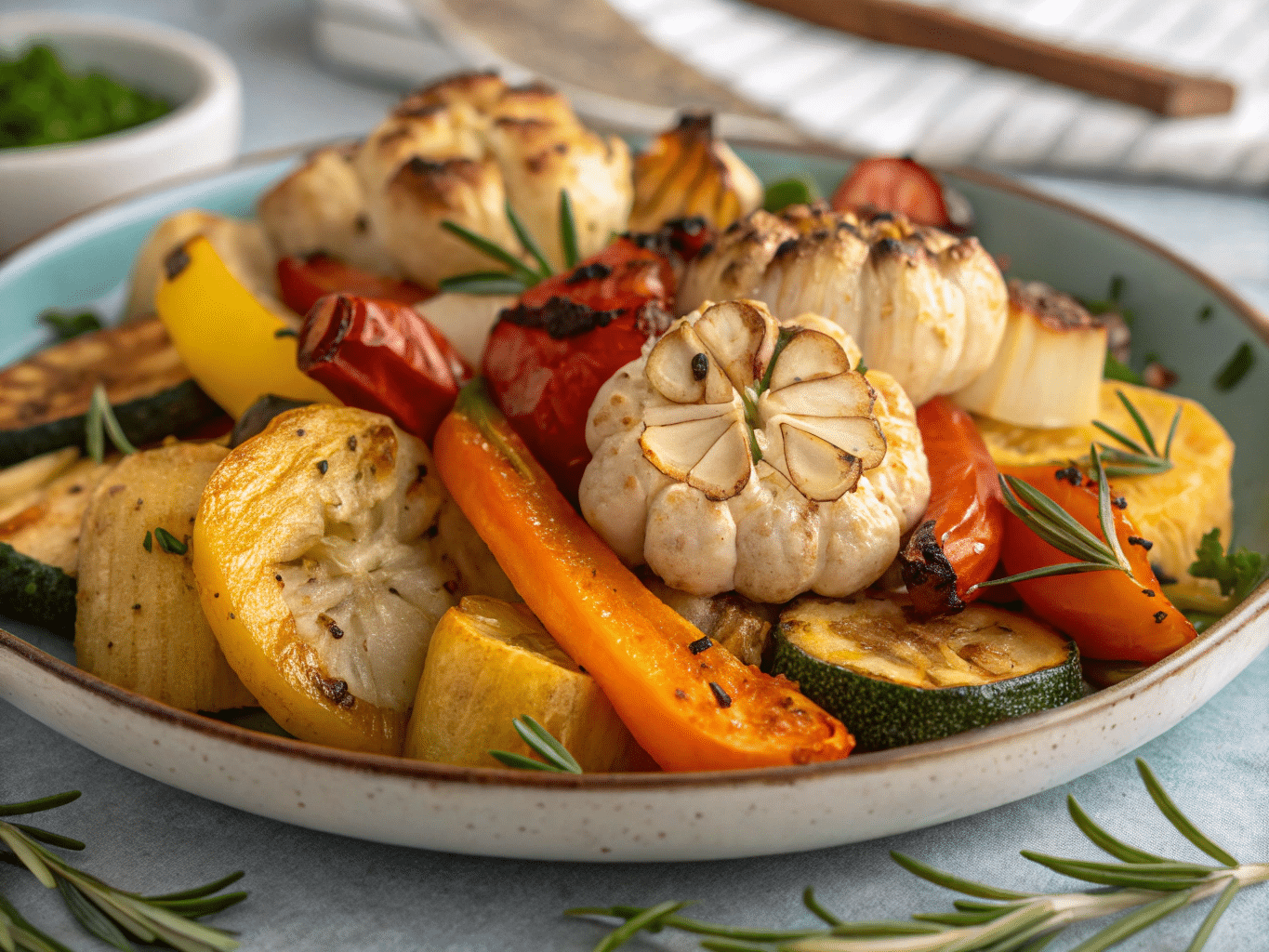 garlic roasted vegetables Garlic Roasted Vegetables Recipe for Simple and Healthy Dinners