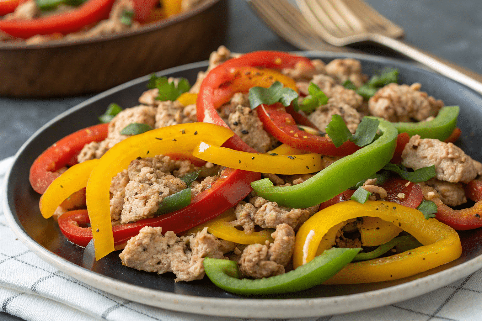 ground turkey and peppers 1 Ground Turkey and Peppers: A Healthy, Flavorful, and Easy Meal