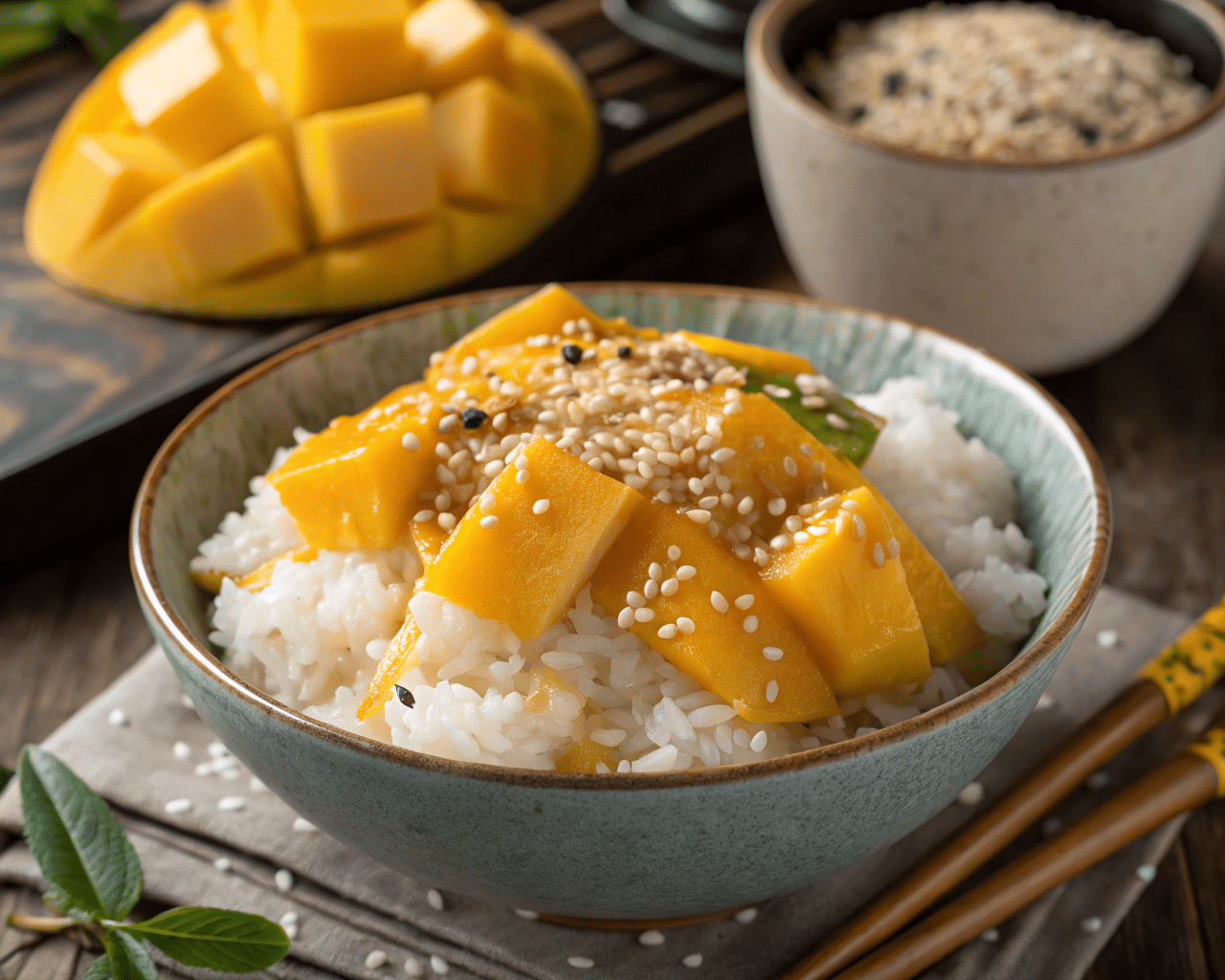 mango sticky rice Mango Sticky Rice Recipe: A Sweet Taste of Thailand at Home