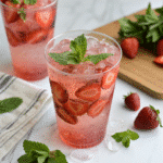 strawberry dirty sprite Strawberry Dirty Sprite Recipe: A Refreshing and Colorful Mocktail