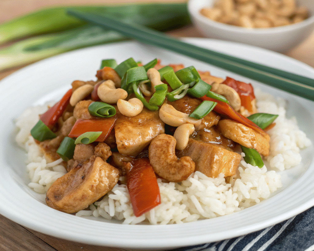 cashew chicken enjoying 1 Cashew Chicken: A Quick, Flavorful Stir-Fry You’ll Love