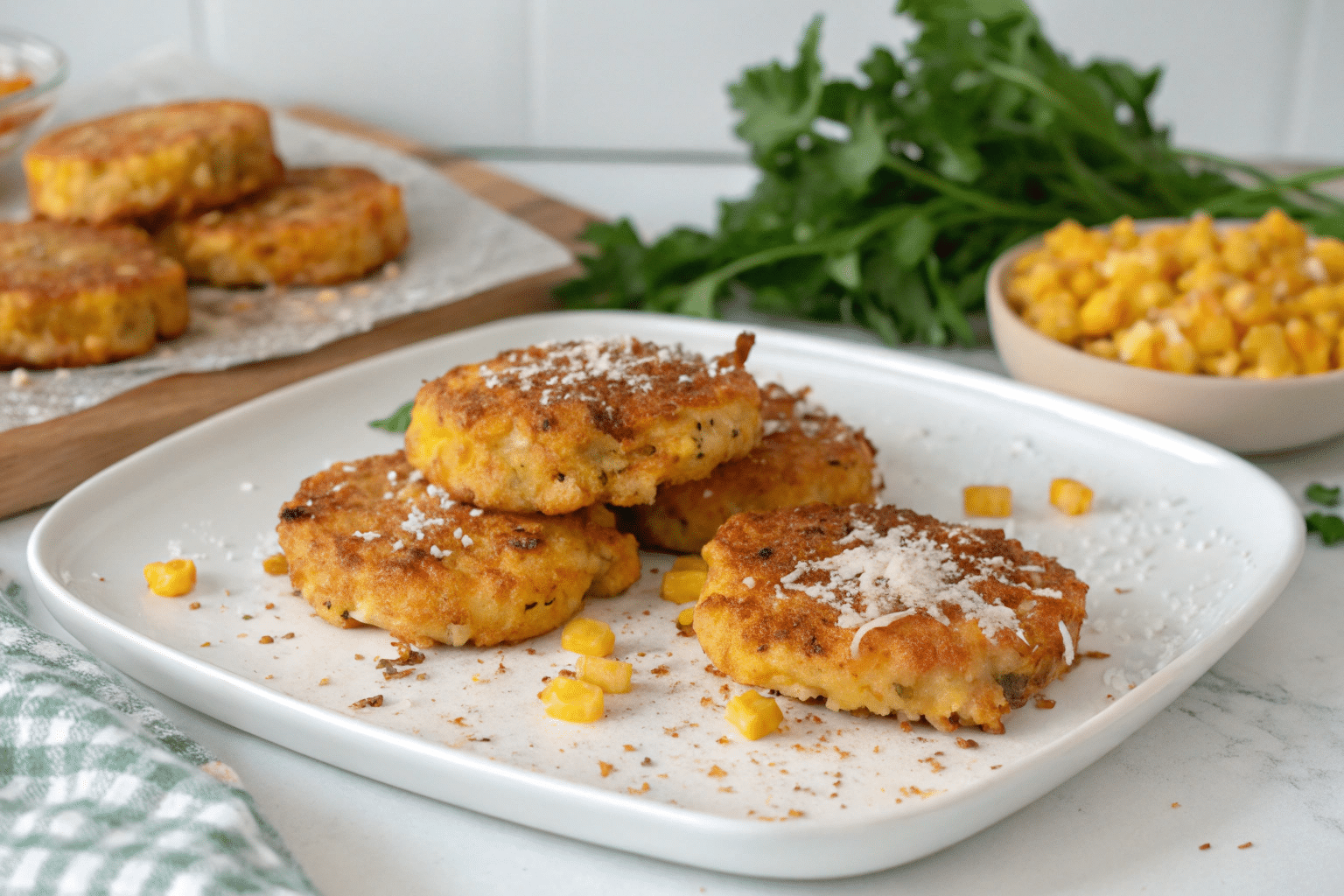 crispy cheesy corn fritters 1 Irresistibly Crispy Cheesy Corn Fritters Recipe