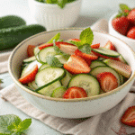 cucumber strawberry salad Cucumber Strawberry Salad: A Crisp, Sweet Bite of Summer