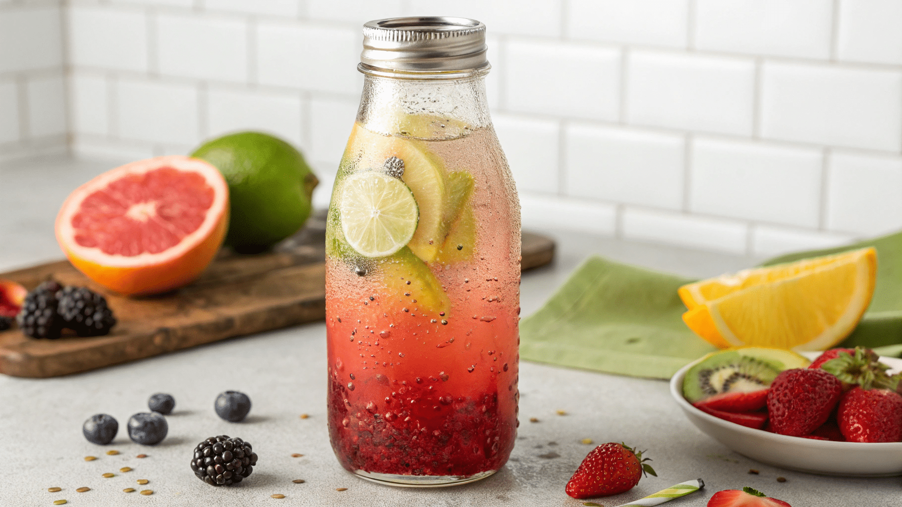 fruit soda Homemade Fruit Soda Recipe – Easy, Refreshing & Naturally Sweet