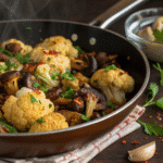 Garlic Cauliflower Mushroom Skillet – A Flavorful One-Pan Weeknight Favorite 8 garlic cauliflower mushroom skillet Garlic Cauliflower Mushroom Skillet – A Flavorful One-Pan Weeknight Favorite