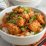 hot honey chicken bowl Hot Honey Chicken Bowl