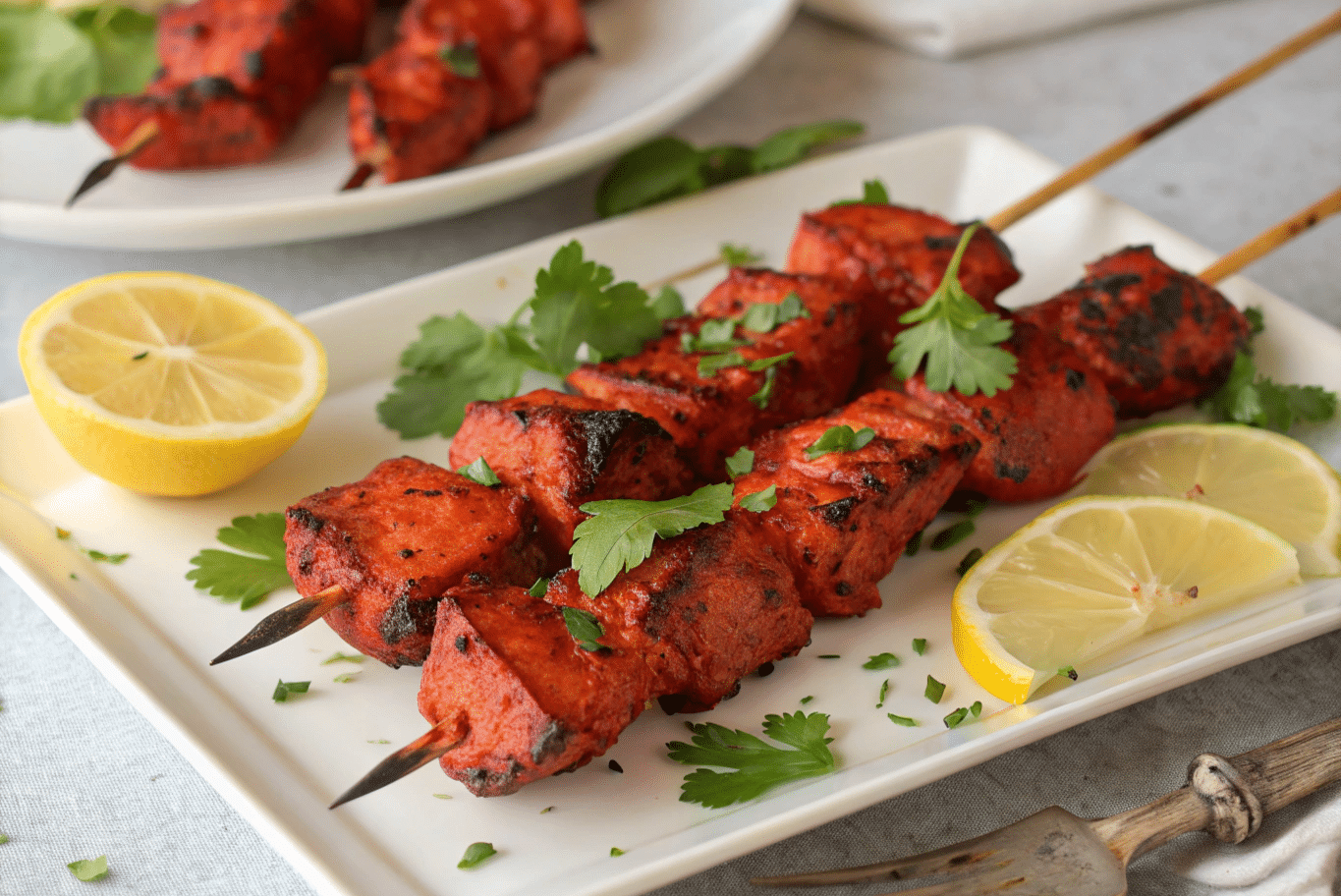 Tandoori Chicken Tikka Skewers: Bursting with Flavor and Perfect for Grilling
