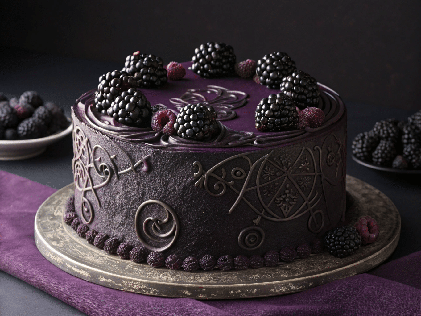 blackberry velvet gothic cake Blackberry Velvet Gothic Cake: A Decadent Creation that Celebrates Food, Memories, and Magic