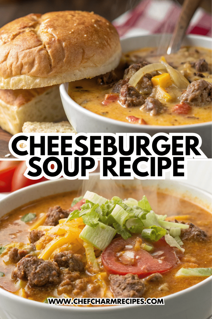 cheeseburger soup recipe 1 Cheeseburger Soup Recipe – Creamy, Cozy, and Packed With Classic Burger Flavor