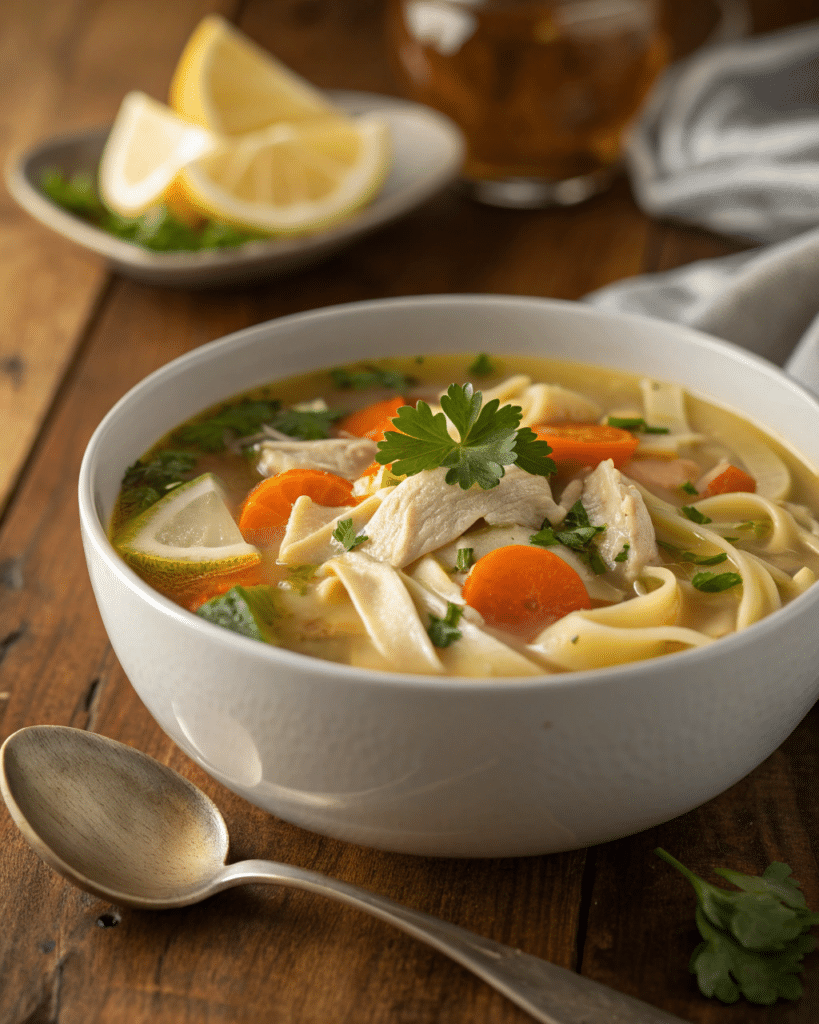 chicken noodle soup homemade 1 Chicken Noodle Soup Homemade – Classic, Comforting, and Full of Flavor