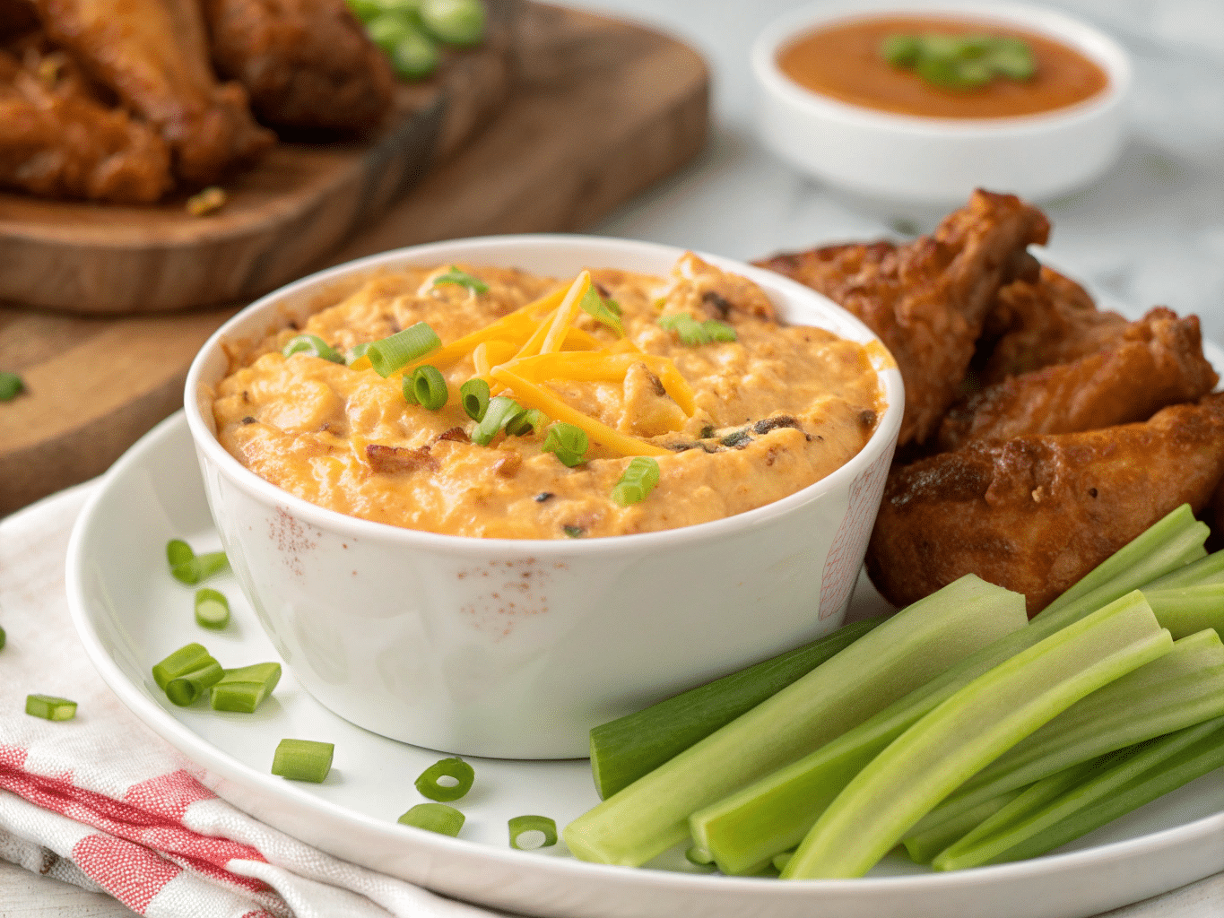 Chicken Wing Dip Recipe – Creamy, Spicy, and Totally Irresistible