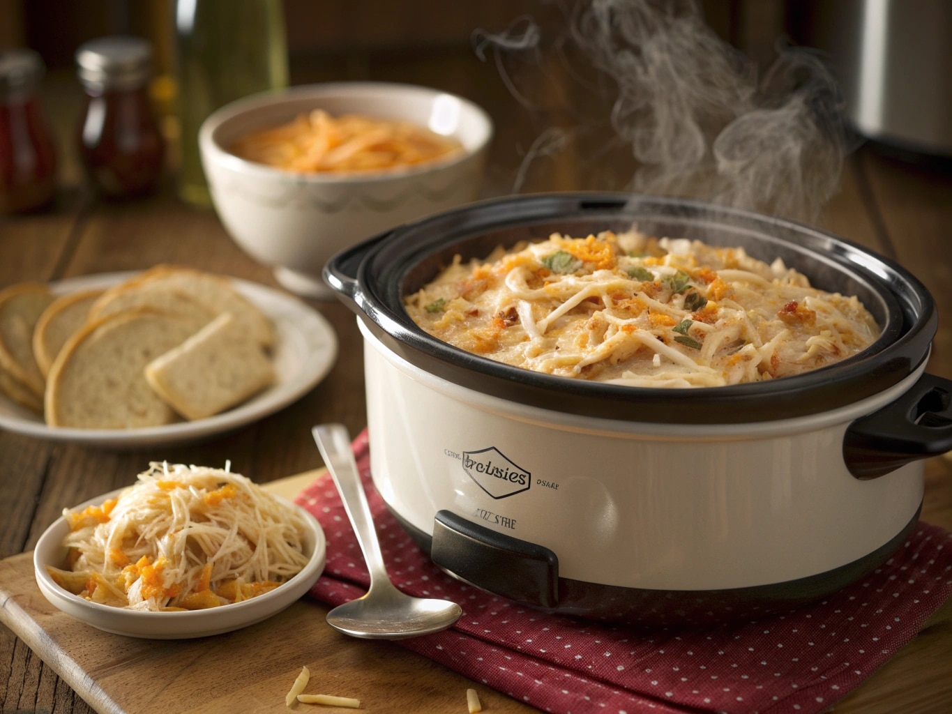 chicken wing dip crockpot Chicken Wing Dip Crockpot – Creamy, Spicy, and Effortless