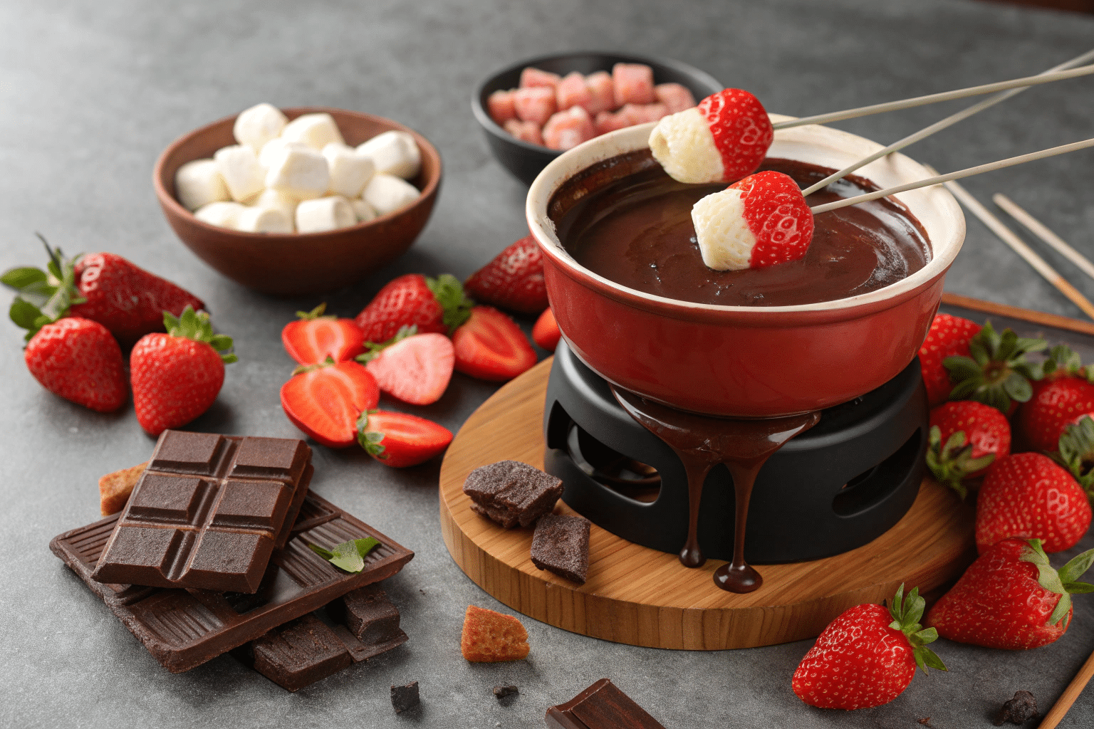 chocolate fondue Chocolate Fondue Recipe: Easy, Rich, and Perfect for Dipping