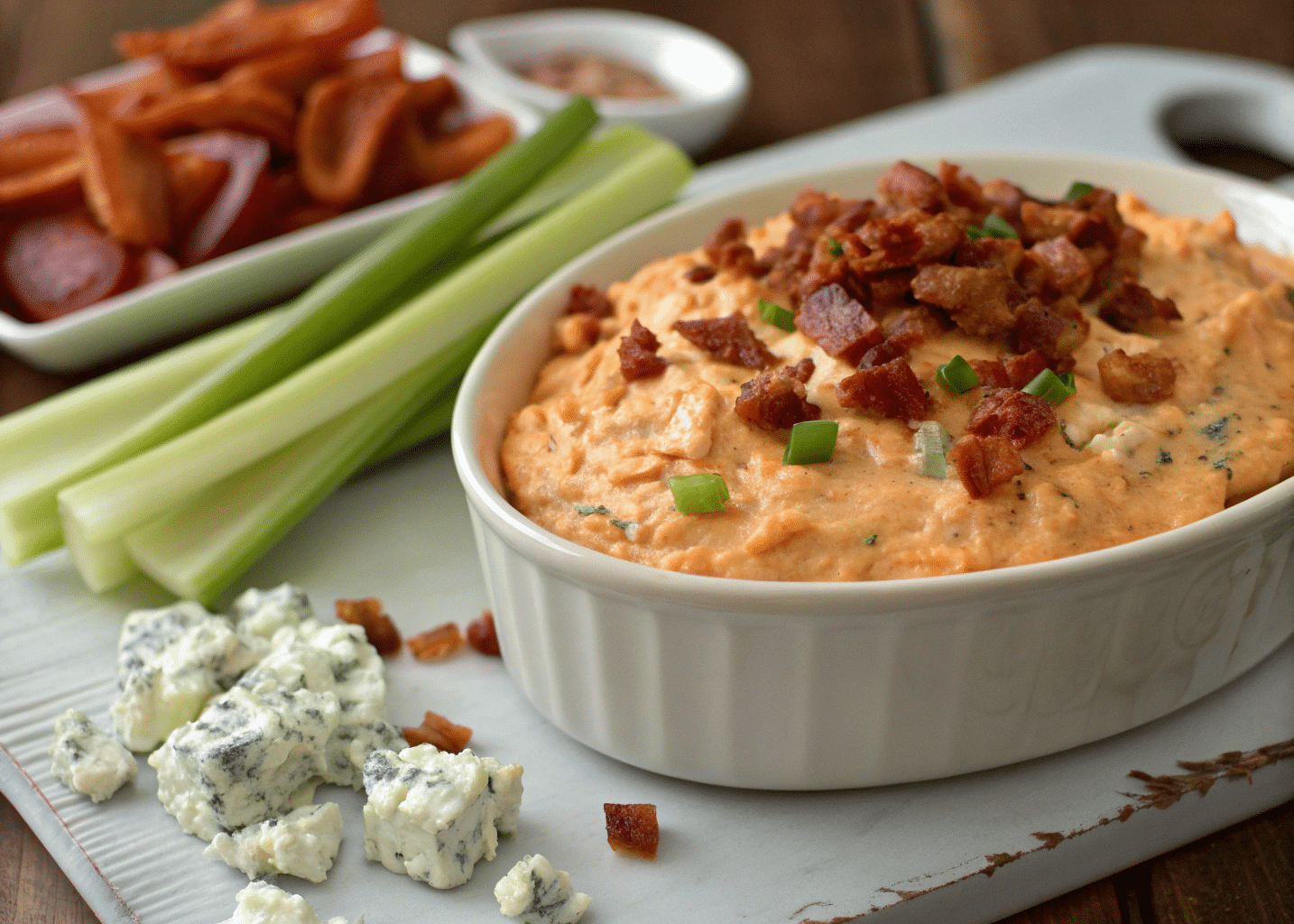 creamy buffalo chicken dip Creamy Buffalo Chicken Dip – Spicy, Cheesy, and Irresistible