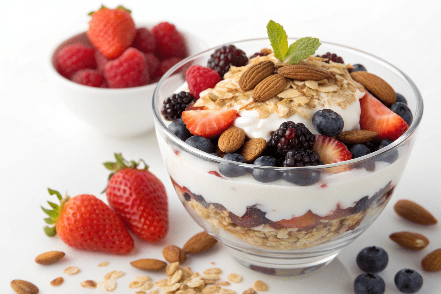greek yogurt fruit parfait Greek Yogurt Fruit Parfait: Healthy and Delicious Breakfast or Snack
