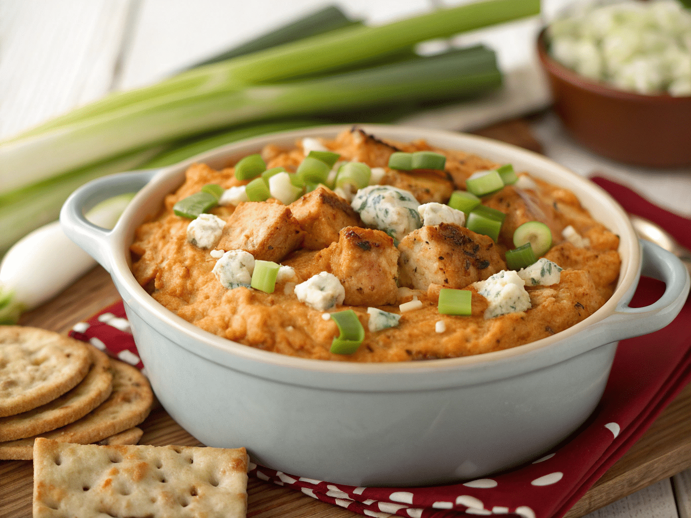 high protein buffalo chicken dip High Protein Buffalo Chicken Dip: The Ultimate Game-Day Snack Everyone Will Love