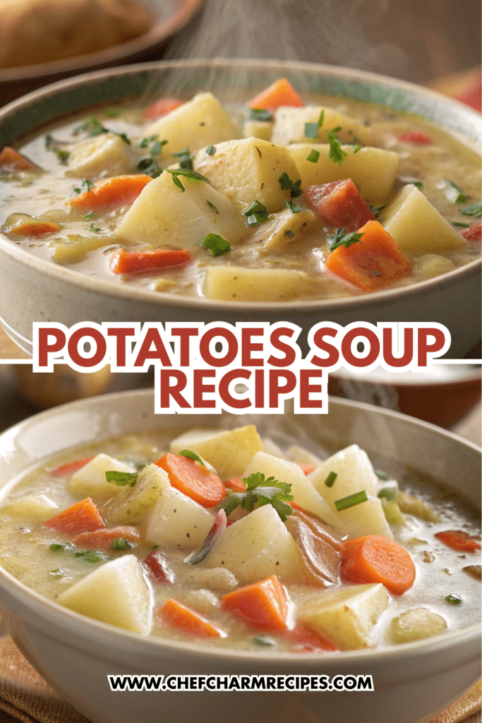 potatoes soup 1 Potatoes Soup Recipe: Cozy, Creamy Comfort in Every Spoon