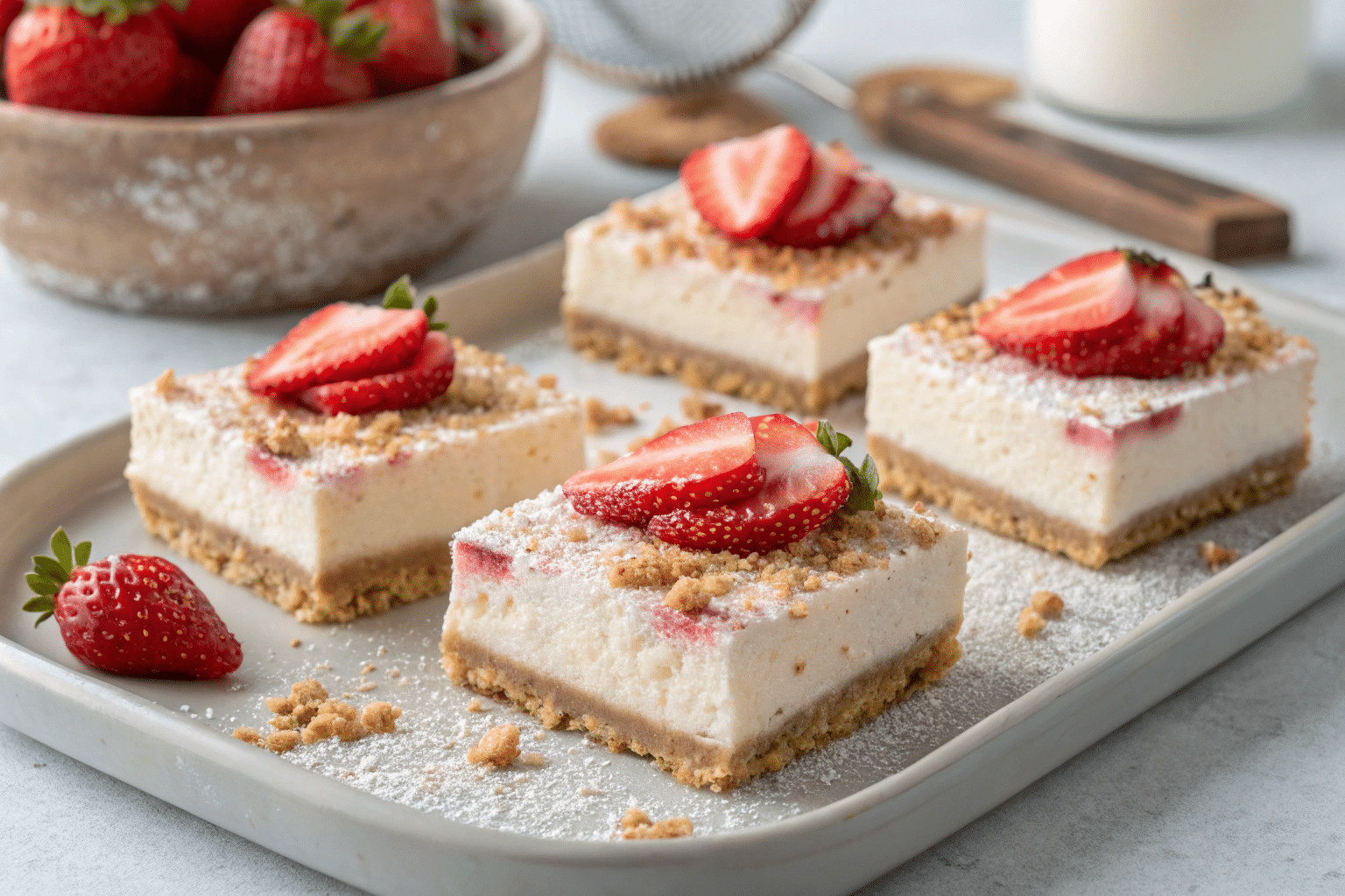 strawberry cheesecake bars Strawberry Cheesecake Bars Recipe That Will Delight Your Taste Buds